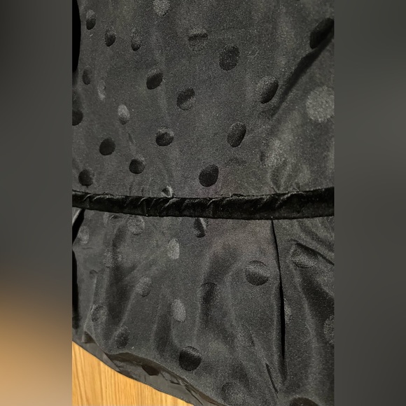 MARC BY MARC JACOBS Woman’s Black polka dot peplum top blouse - Picture 16 of 16